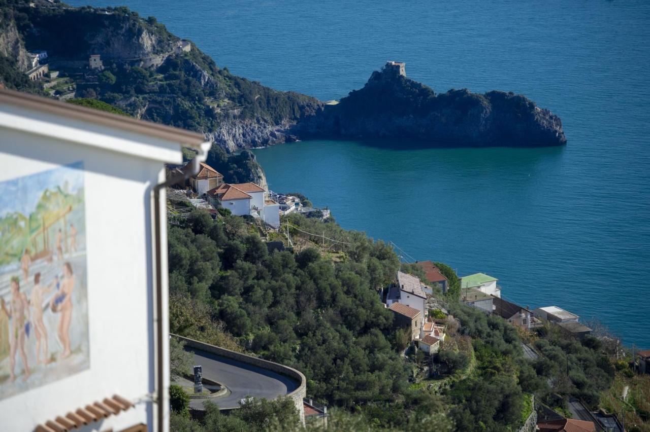 Domus Caterina Apartment Furore Bagian luar foto